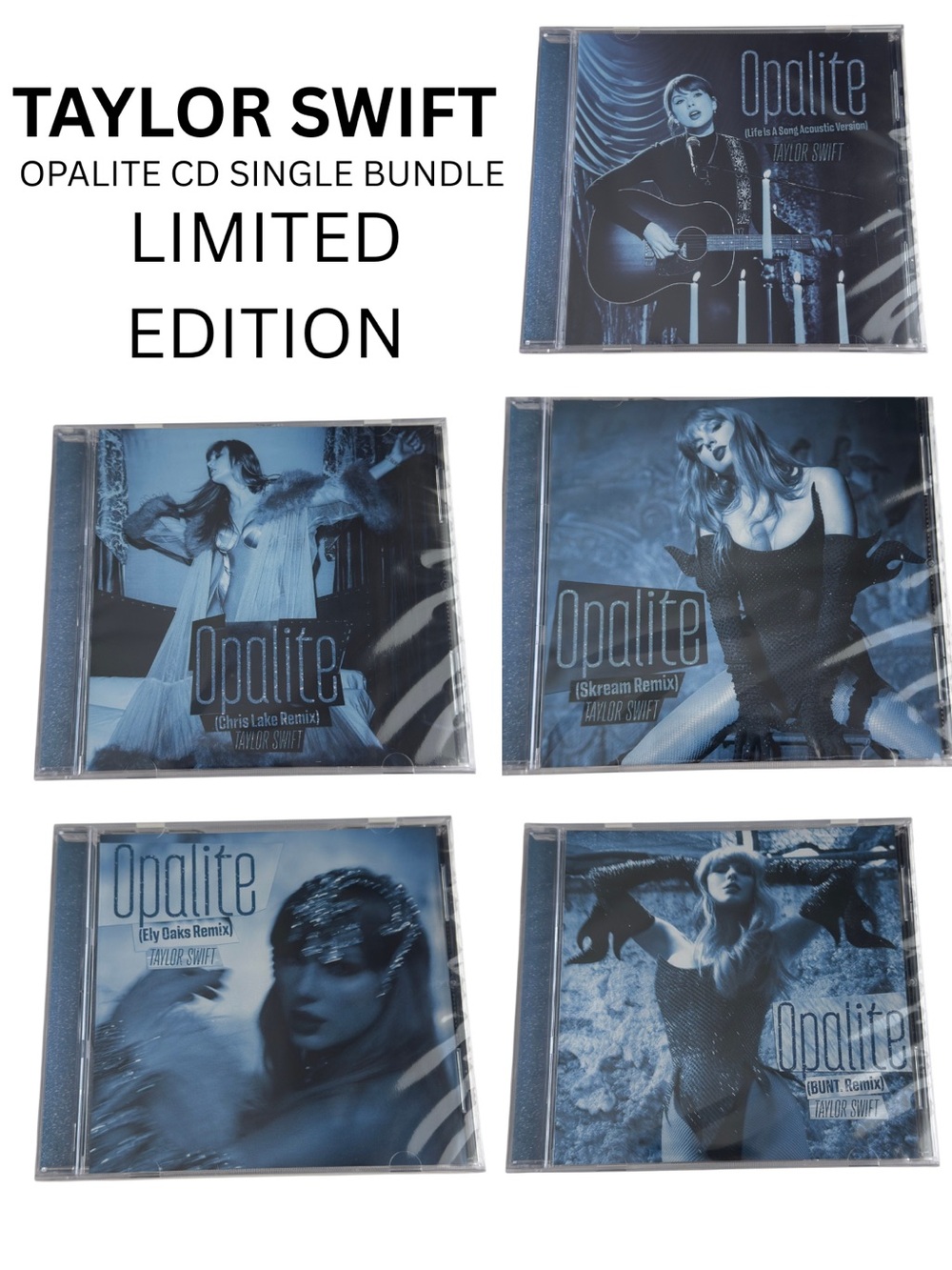 Taylor Swift Opalite CD Single Lot New and Still Factory Sealed Limited Edition